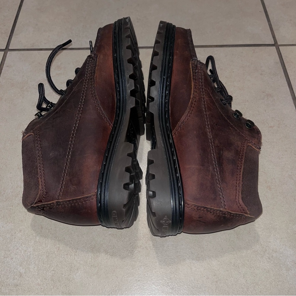 Womens EASTLAND chukka Brown Leather ankle boots